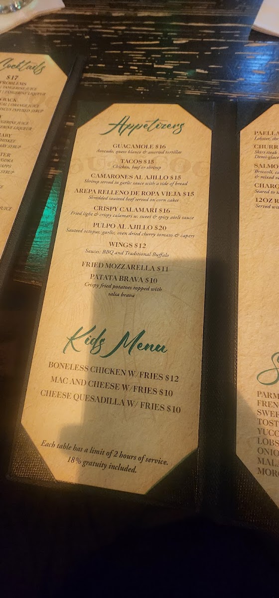 Menu Agua É Coco Bar & Grill-10