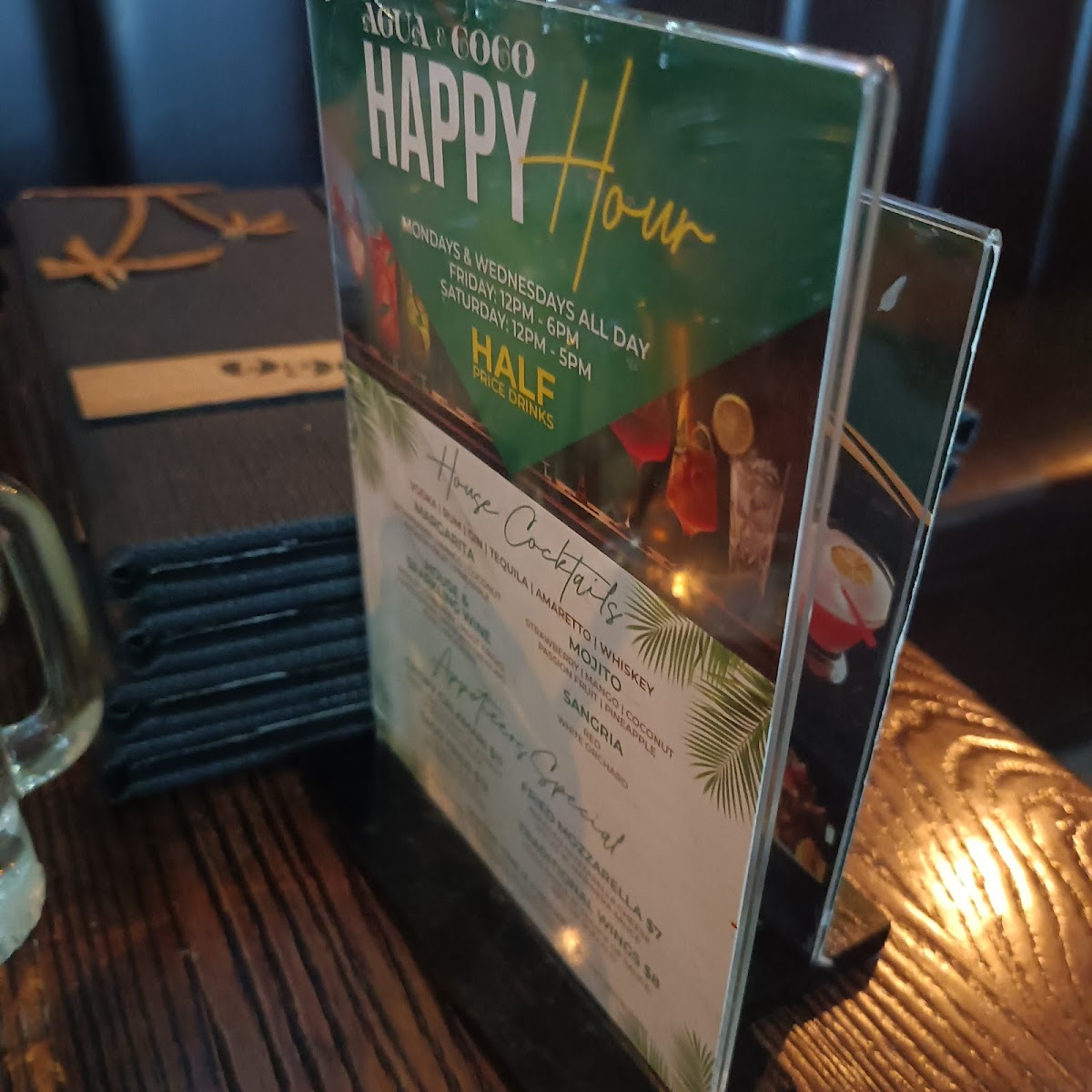 Menu Agua É Coco Bar & Grill-7