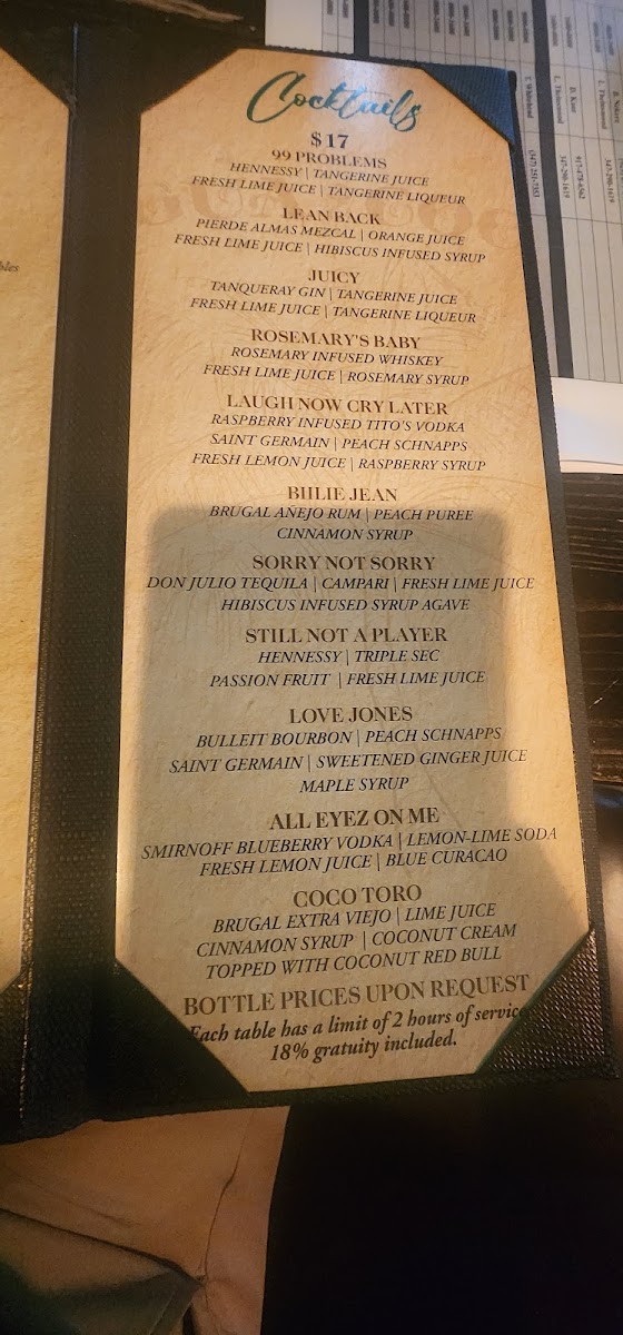 Menu Agua É Coco Bar & Grill-9